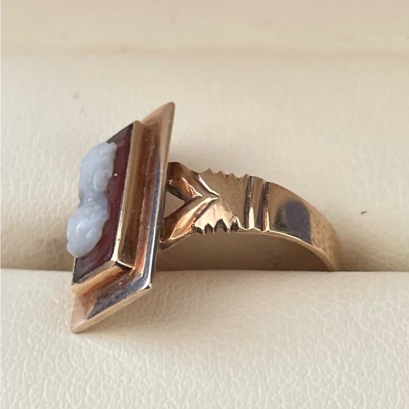 Late Victorian Antique Cameo Ring - Picture 6 of 8